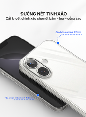 Ốp lưng trong chống sốc SUPER AeroShield iPhone 17