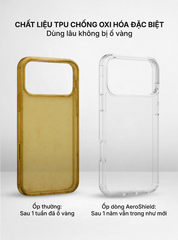 Ốp lưng trong chống sốc SUPER AeroShield iPhone 17 Pro