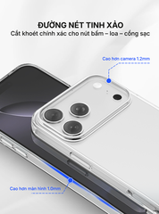 Ốp lưng trong chống sốc SUPER AeroShield iPhone 17 Pro