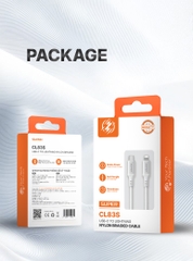 Cáp sạc nhanh SUPER CL83S Type C to Lightning 1m