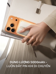 Pin sạc dự phòng SUPER Wireless PB03S – 5000mAh (Titan bạc)