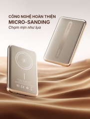 Pin sạc dự phòng SUPER Wireless PB03S – 5000mAh (Titan sa mạc)