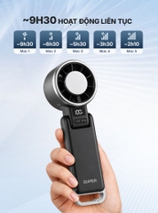 Quạt cầm tay mini làm lạnh thông minh SUPER HF03S