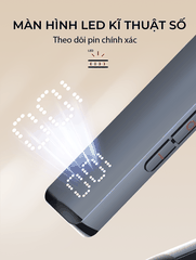 Tai nghe đeo cổ stereo không dây SUPER N01 Wireless, màu Xanh Đen