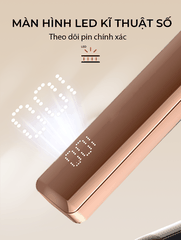 Tai nghe đeo cổ stereo không dây SUPER N01 Wireless, màu Vàng Kim
