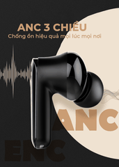Tai nghe stereo không dây cao cấp SUPER T06 Wireless, màu Đen