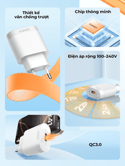 Củ sạc nhanh SUPER A303Q QC3.0 18W