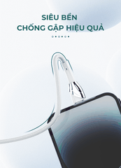 Cáp sạc nhanh SUPER LS661 Type-C (A-C) 30W 1m