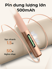 Tai nghe đeo cổ stereo không dây SUPER N01 Wireless, màu Vàng Kim