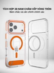 Ốp lưng từ tính có giá đỡ SUPER Solaris iPhone 17 Pro Max
