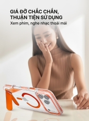 Ốp lưng từ tính có giá đỡ SUPER Solaris iPhone 17 Pro Max