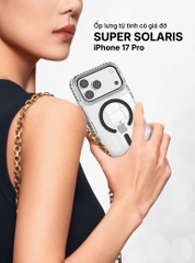 Ốp lưng từ tính có giá đỡ SUPER Solaris iPhone 17 Pro