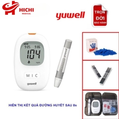 Máy đo đường huyết Yuwell Accusure 710 Tặng Kèm 20 Que và 20 kim