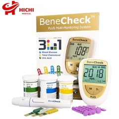Máy Đo Đường Huyết BeneCheck Plus 3 in 1 chính hãng