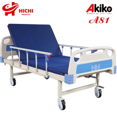 Giường Bệnh Nhân AKIKO A81 - Giường Y Tế 1 Tay Quay