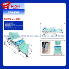 Giường Y Tế Điện Đa Chức Năng BSK-D04 New