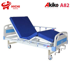 Giường Bệnh Nhân AKIKO A82 - Giường Y Tế 2 Tay Quay