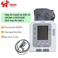 Máy Đo Huyết Áp và Nồng Độ Oxy OROMI Contec 08C