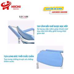 Ghế bô vệ sinh Lucass GX-200