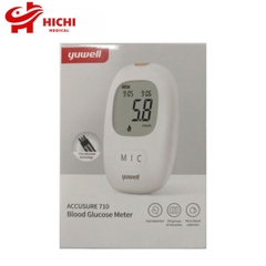 Máy đo đường huyết Yuwell Accusure 710 Tặng Kèm 20 Que và 20 kim