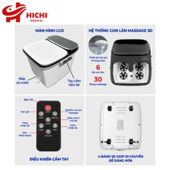 Bồn Ngâm Massage Chân Cao Cấp ORM-KW208 Phiên Bản Mới