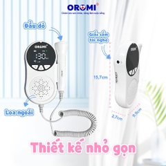 Máy Đo Tim Thai Cầm Tay | Màn Hình LED- 10A