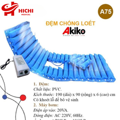 Đệm Chống Loét Akiko A75 Loại Khoét Lỗ Và Không Khoét Lỗ