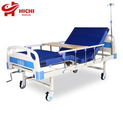 Giường Bệnh Nhân AKIKO A82 - Giường Y Tế 2 Tay Quay
