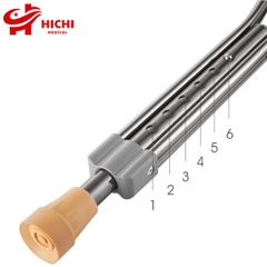 Nạng inox cho người lớn tập đi Lucass C-33