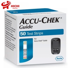 Máy đo đường huyết Accucheck Guide chính hãng tặng 25 que thử và 25 kim