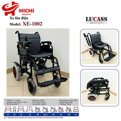 Xe Lăn Điện Lucass XE-1002 Phiên Bản Mới 2025