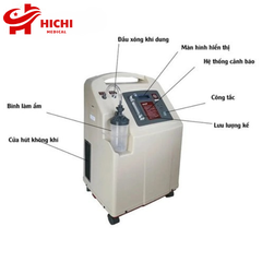 Máy tạo Oxy 10 Lít/Phút Yuwell 7F-10W