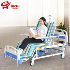 Giường Bệnh Nhân AKIKO A85-04 - Giường Y Tế 4 Tay Quay