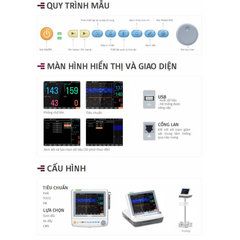 Máy Monitor Sản Khoa JPD-300P Sản Phẩm Xuất Khẩu Đức