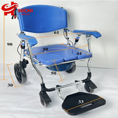 Xe Lăn Ghế Tắm Đa Năng Cao Cấp GBM-019