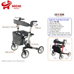 Khung Tập Đi Lucass W89  Xe Đẩy Cao Cấp Dành Cho Người Già