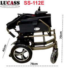 Xe Lăn Điện Phiên Bản Mới Lucass SS-112E
