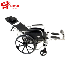 Xe Lăn Hợp Kim Nhôm Cao Cấp Lucass X72 Ngả Nằm Kèm Bô Vệ Sinh New