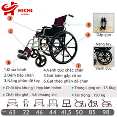 Xe Lăn Bánh Đúc Lucass X90, Nâng Hạ Bệ Tỳ Tay, Bàn Đạp Chân Tháo Rời New