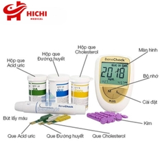 Máy Đo Đường Huyết BeneCheck Plus 3 in 1 chính hãng