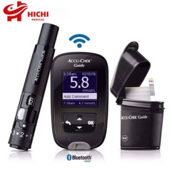 Máy đo đường huyết Accucheck Guide chính hãng tặng 25 que thử và 25 kim