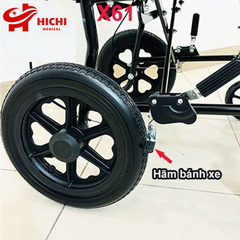 Xe Lăn Lucass X61 Bánh Nhỏ, Xe Lăn Du Lịch, Xe Lăn Cho Người Già