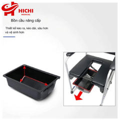 Ghế bô vệ sinh không bánh xe lucass G36