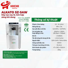 Máy Tạo Oxy Công Nghệ Nhật Bản Alkato 5 Lít kiểu mới 2024