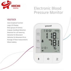 Máy đo huyết áp điện tử Yuwell YE670CR