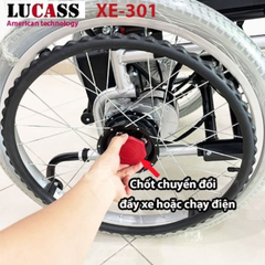 Xe lăn điện Lucass XE-301