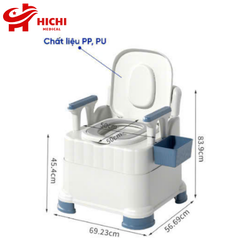 Bô Vệ Sinh Di Động Cao Cấp Oromi BN1