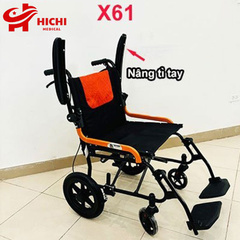 Xe Lăn Lucass X61 Bánh Nhỏ, Xe Lăn Du Lịch, Xe Lăn Cho Người Già