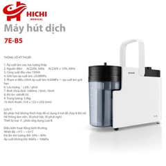Máy Hút Dịch Yuwell 7E-B5 – Hút Đờm, Hút Mũi, Họng Hiệu Quả | Công Suất 20L/Phút