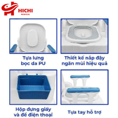 Bô Vệ Sinh Di Động Cao Cấp Oromi BN1
